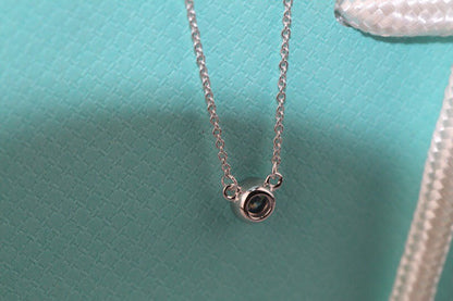 [⭐Veyra Jewels]ELSA PERETTI SERIES SINGLE DIAMOND SIMPLE NECKLACE
