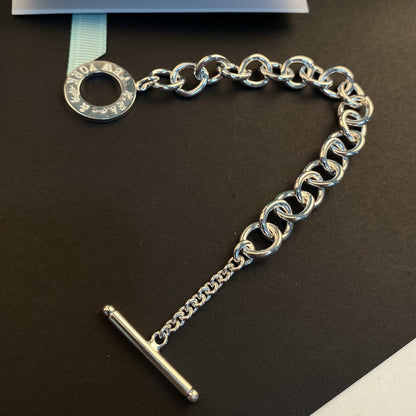 [⭐Veyra Jewels]TOGGLE TAG BRACELET SILVER