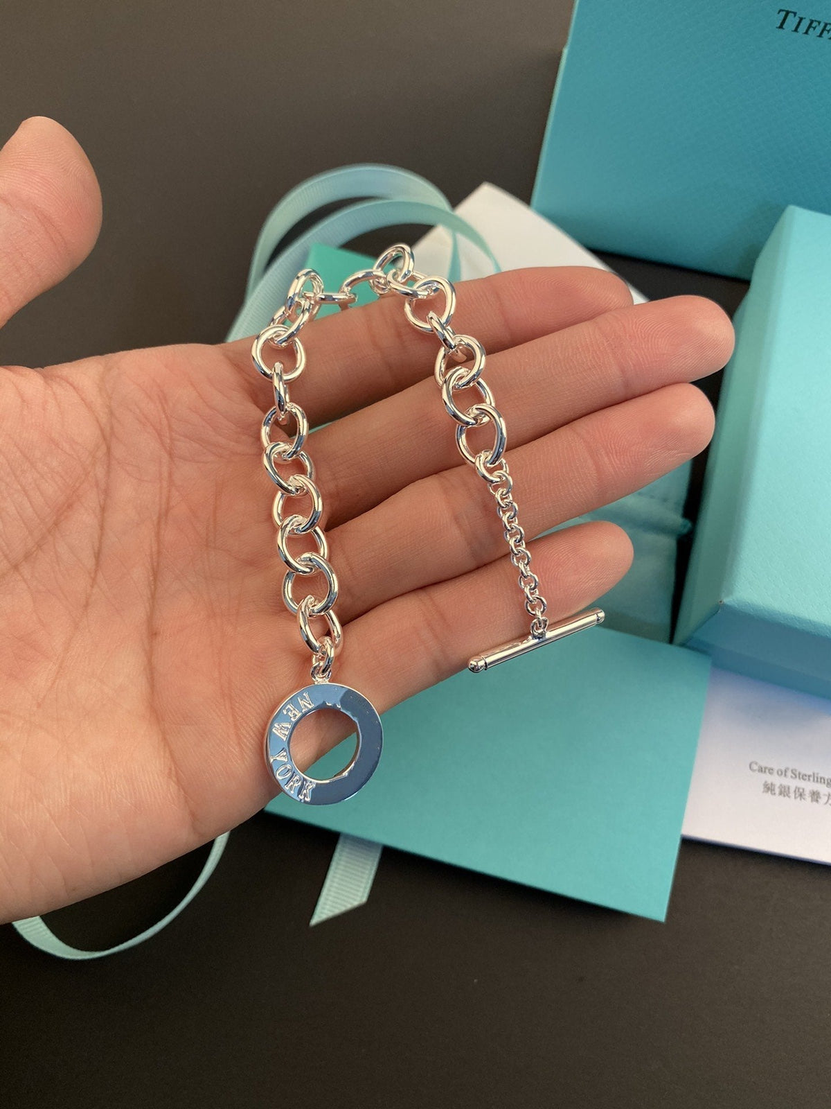 [⭐Veyra Jewels]TOGGLE TAG BRACELET SILVER