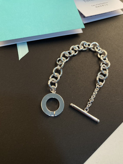[⭐Veyra Jewels]TOGGLE TAG BRACELET SILVER