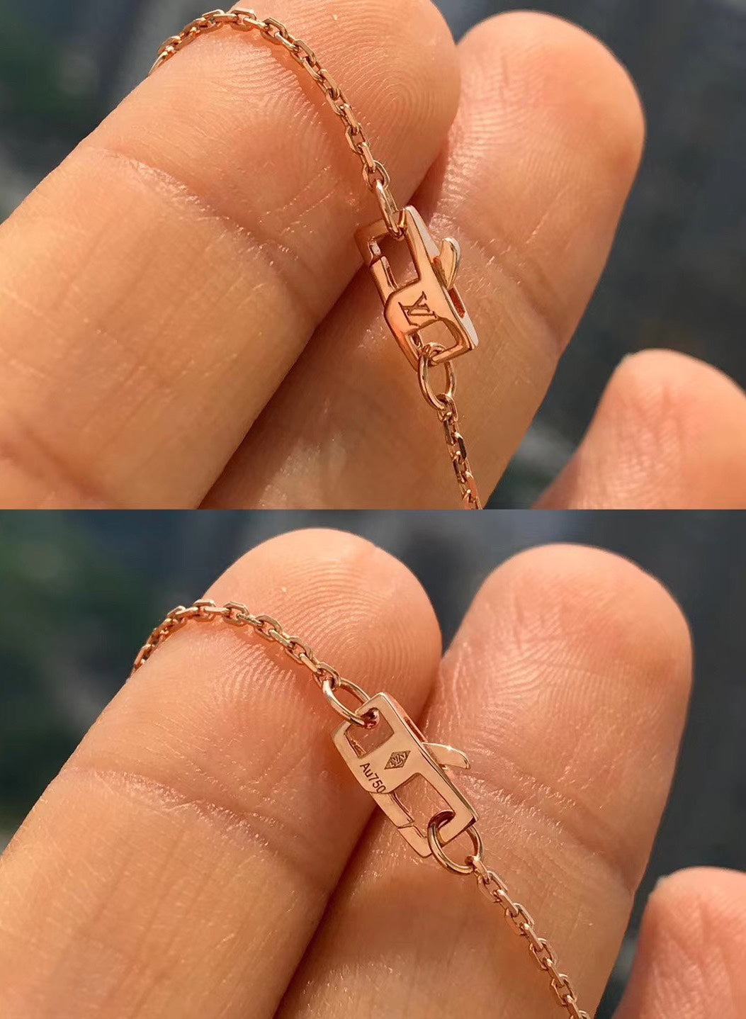 [⭐Veyra]BLOSSOM PENDANT PINK GOLD AND DIAMOND