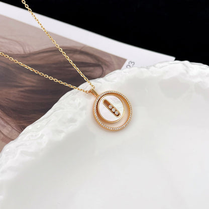 [⭐Veyra]Demo MOVE MM NACRE BLANCHE DIAMOND NECKLACE
