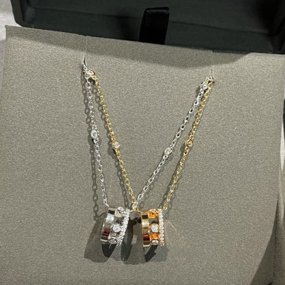 [⭐Veyra]CHAIN MOVE ROMANE PEDAND NECKLACE