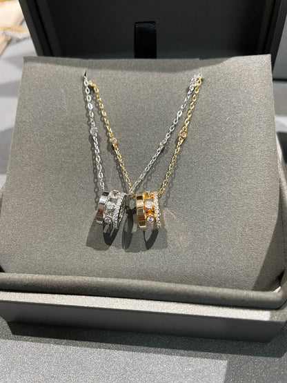 [⭐Veyra]CHAIN MOVE ROMANE PEDAND NECKLACE