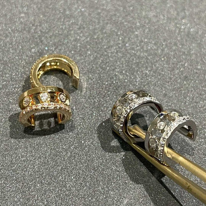 [⭐Veyra]MOVE ROMANE EARRINGS DIAMOND