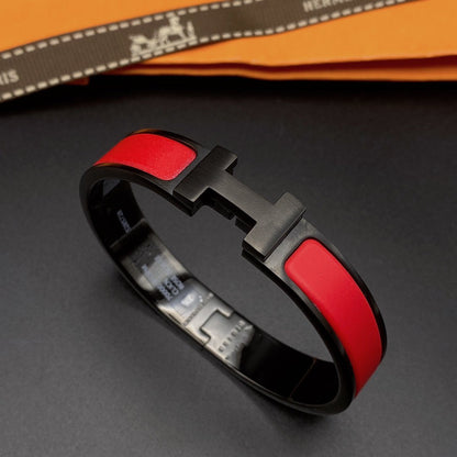 [⭐Veyra]CLIC HM SO BLACK RED BRACELET
