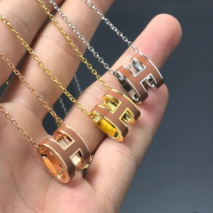 [⭐Veyra]H NECKLACE BROWN