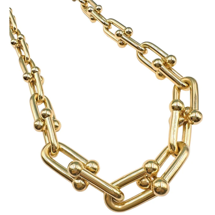 [⭐Veyra Jewels]HARDWEAR PINK GOLD CHOKER