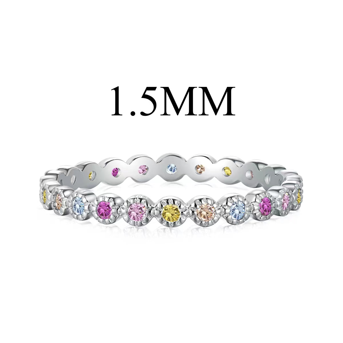 [⭐Lucky Jewelry]Radiant ⭐Luckyling Round Cut Daily Ring