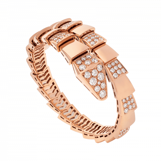 [⭐Veyra]SERPENTI BRACELET PINK GOLD DIAMOND