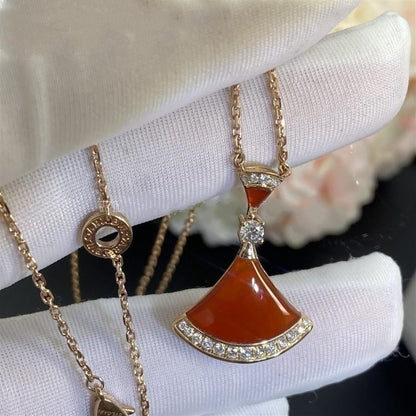 [⭐Veyra]DREAM NECKLACE CARNELIAN DIAMOND