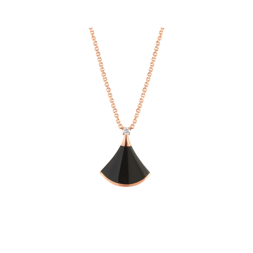 [⭐Veyra]DREAM NECKLACE ONYX 1 DIAMOND
