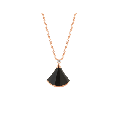 [⭐Veyra]DREAM NECKLACE ONYX 1 DIAMOND