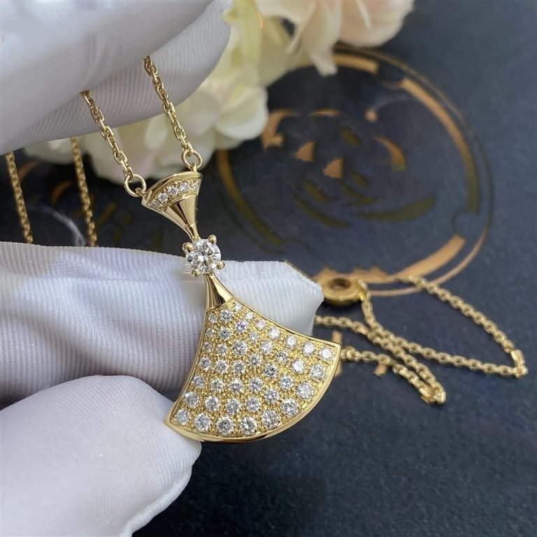 [⭐Veyra]DREAM NECKLACE GOLD FULL DIAMOND