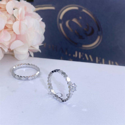 [⭐Veyra]BEE LOVE RING SILVER 1 DIAMOND