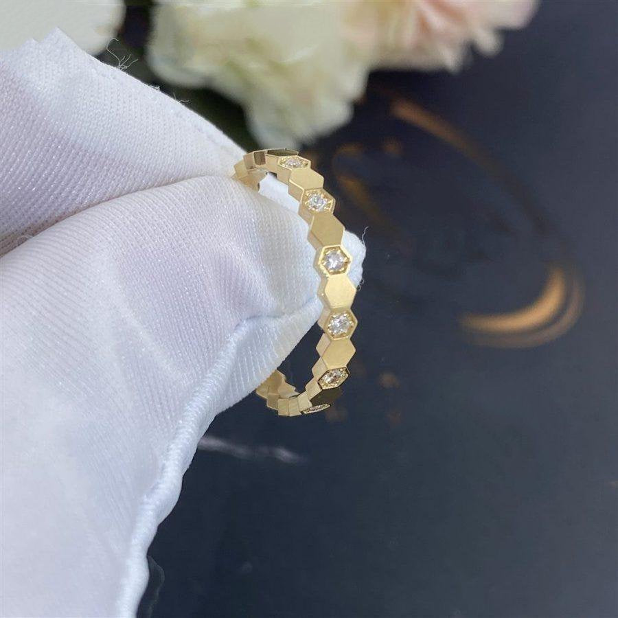 [⭐Veyra]BEE LOVE RING GOLD DIAMOND