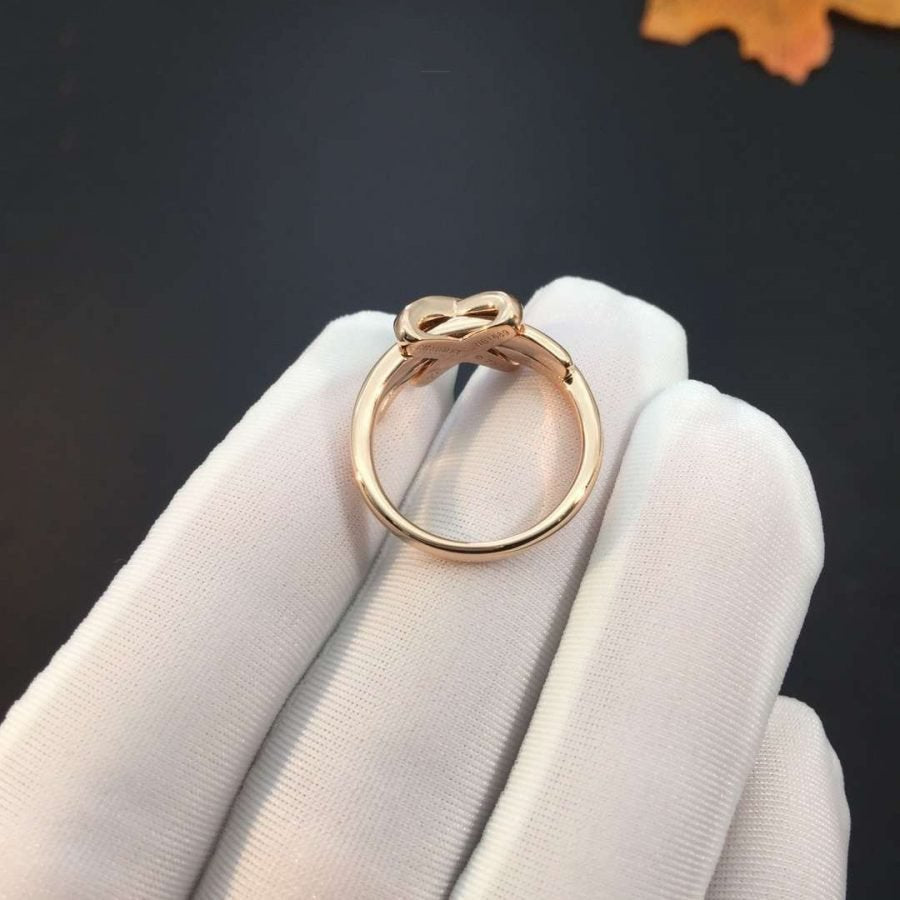 [⭐Veyra]JEUX DE PINK GOLD DIAMOND RING