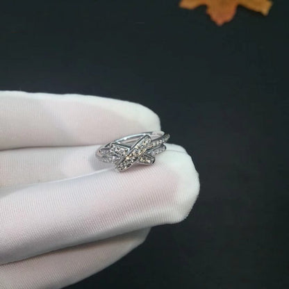[⭐Veyra]JEUX DE SILVER DIAMOND RING
