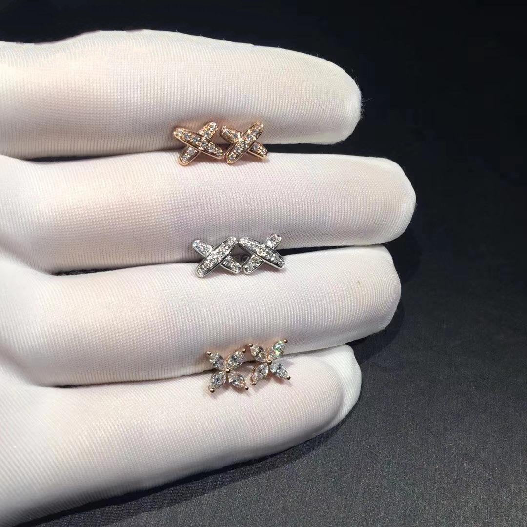 [⭐Veyra]JEUX DE DIAMOND EARRINGS