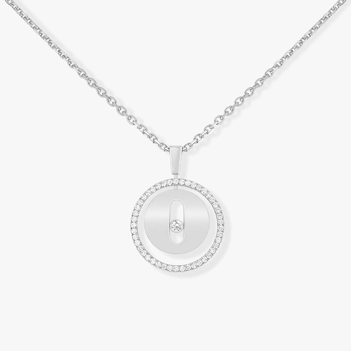 [⭐Veyra]Demo MOVE PM NECKLACE SILVER DIAMOND