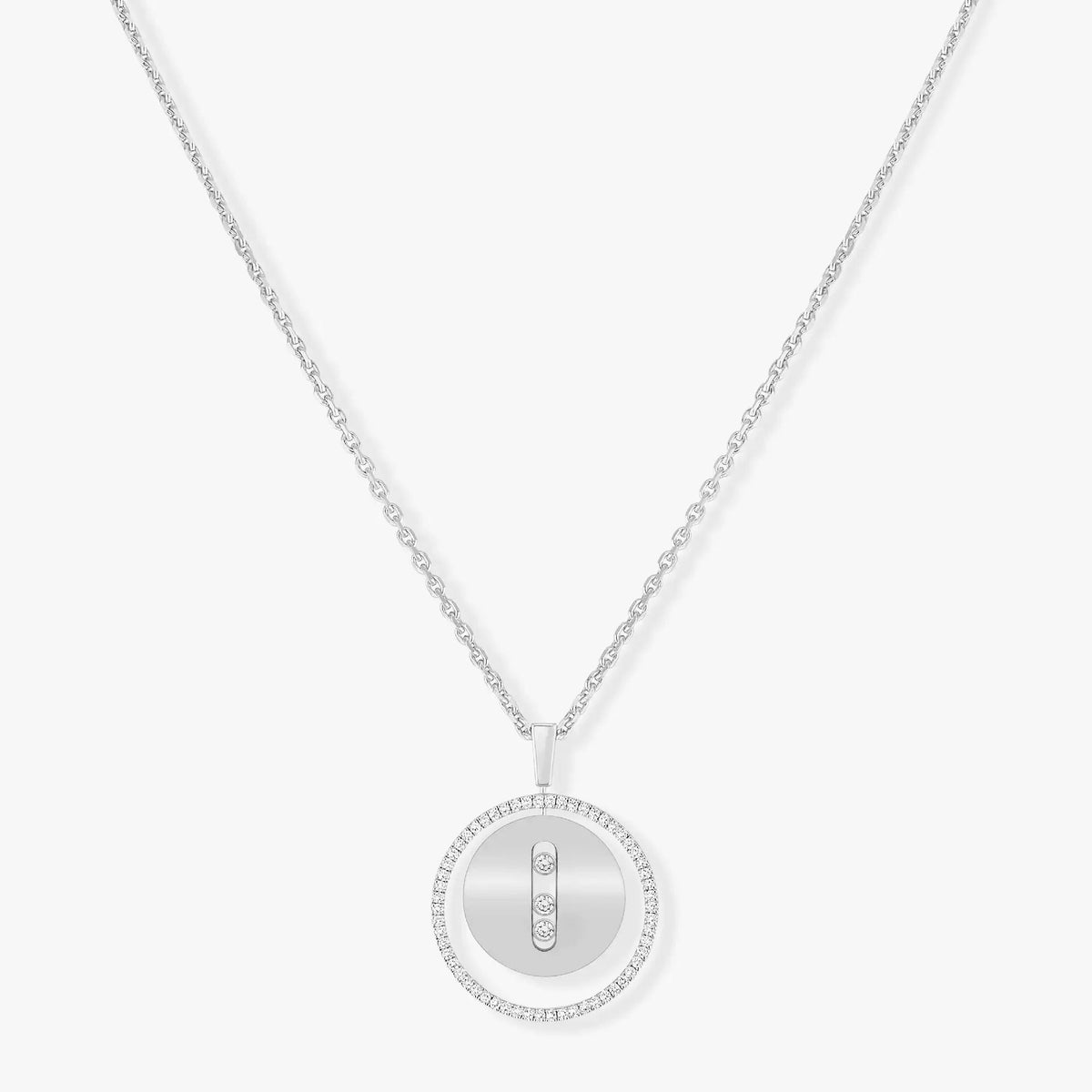 [⭐Veyra]Demo MOVE MM SILVER DIAMOND NECKLACE