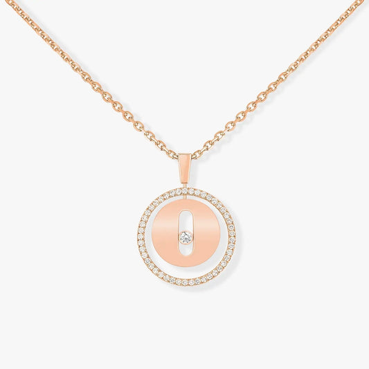 [⭐Veyra]Demo MOVE PM NECKLACE PINK GOLD DIAMOND