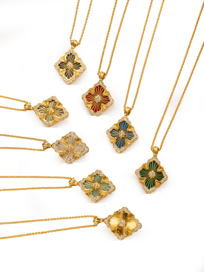 [⭐Veyra] B.C.L BIG SIZE  ENAMEL NECKLACE（Various colors）