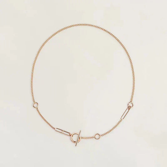 [⭐Veyra]HM STERLING CHAINE D'ANCRE HEART