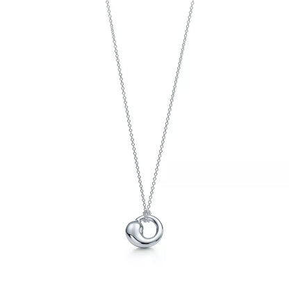 [⭐Veyra Jewels]SNAIL PEDANT SILVER NECKLACE