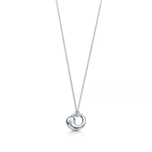 [⭐Veyra Jewels]SNAIL PEDANT SILVER NECKLACE