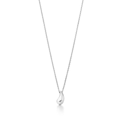 [⭐Veyra Jewels]ELSA PERETTI TEARDROP PENDANT STERLING SILVER NECKLACE