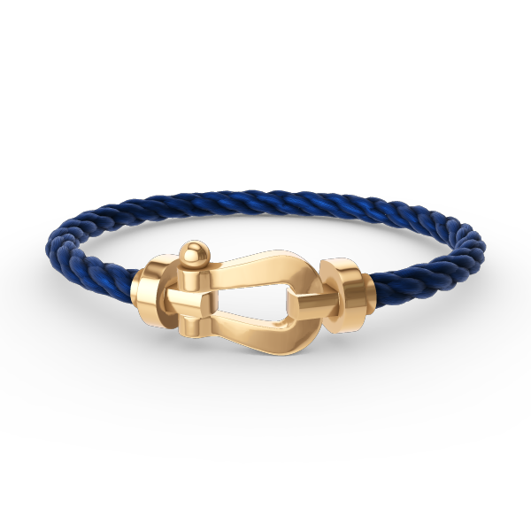 [⭐Veyra]FORCE LARGE HORSESHOE NO DIAMOND BRACELET GOLD