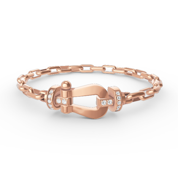 [⭐Veyra]FORCE LARGE HORSESHOE CLASP  METAL BRACELET