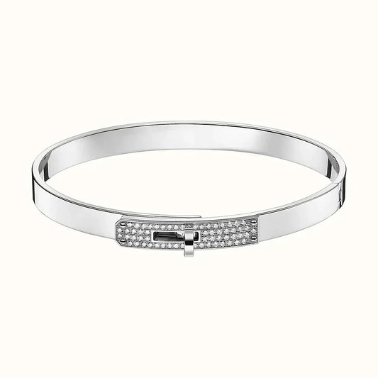 [⭐Veyra]KELLY SILVER DIAMOND BRACELET