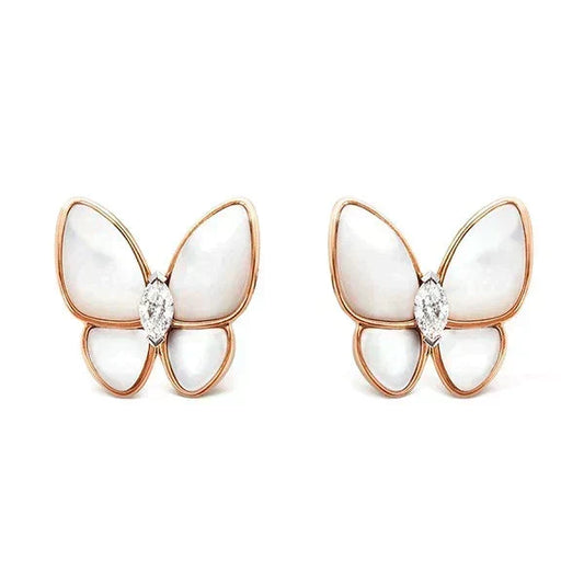 [⭐Veyra]BUTTERFLY MOP DIAMOND EARRINGS