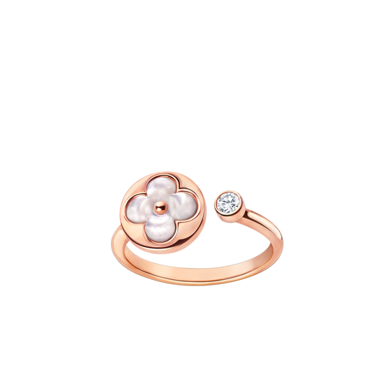 [⭐Veyra]SUN 1 DIAMOND PINK MOP RING