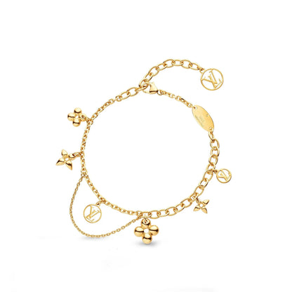 [⭐Veyra]BLOOMING PINK GOLD MOP BRACELET