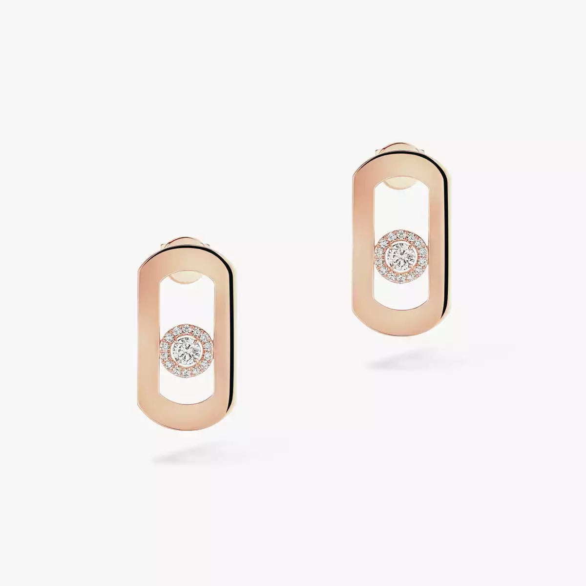 [⭐Veyra]So Move Diamond Earrings in Yellow Gold