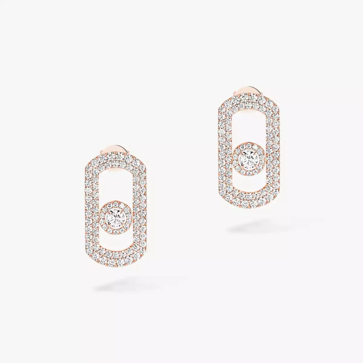 [⭐Veyra]So Move Pave_-Set Diamond Earrings in Silver