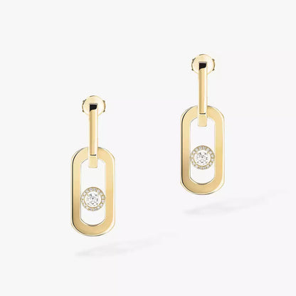 [⭐Veyra] So Move XL Diamond Hoop Earring