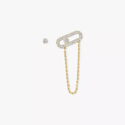 [⭐Veyra]Move Uno Diamond Earrings