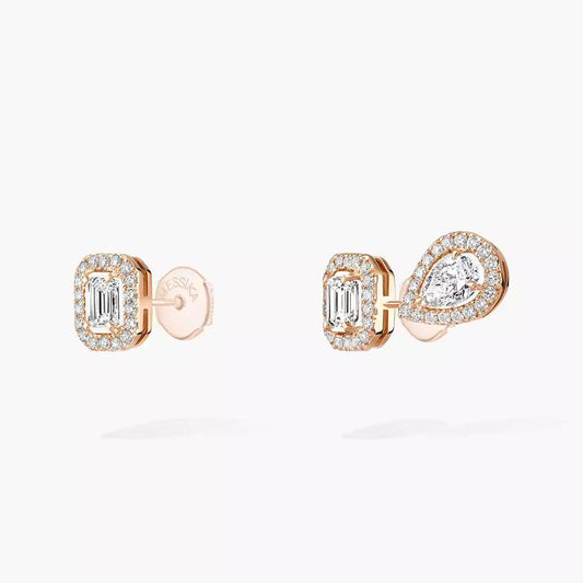 [⭐Veyra]Diamond Earrings 0,10ct My Twin 1+2