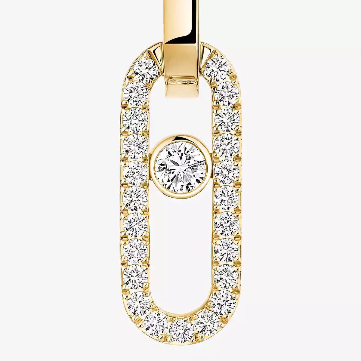 [⭐Veyra]Move Link Diamond Earrings