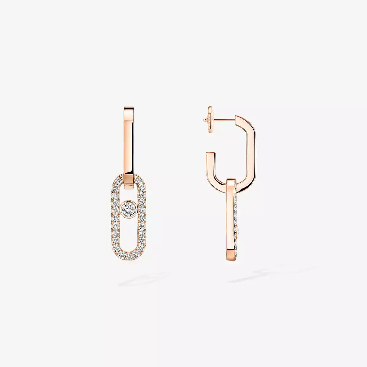 [⭐Veyra]Move Link Diamond Earrings
