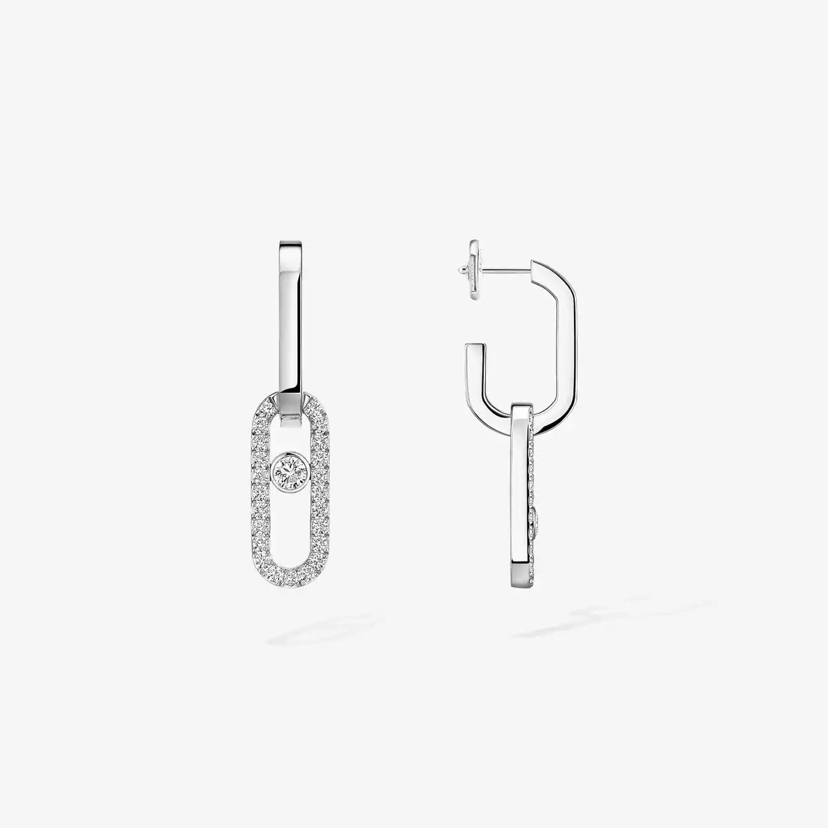 [⭐Veyra]Move Link Diamond Earrings