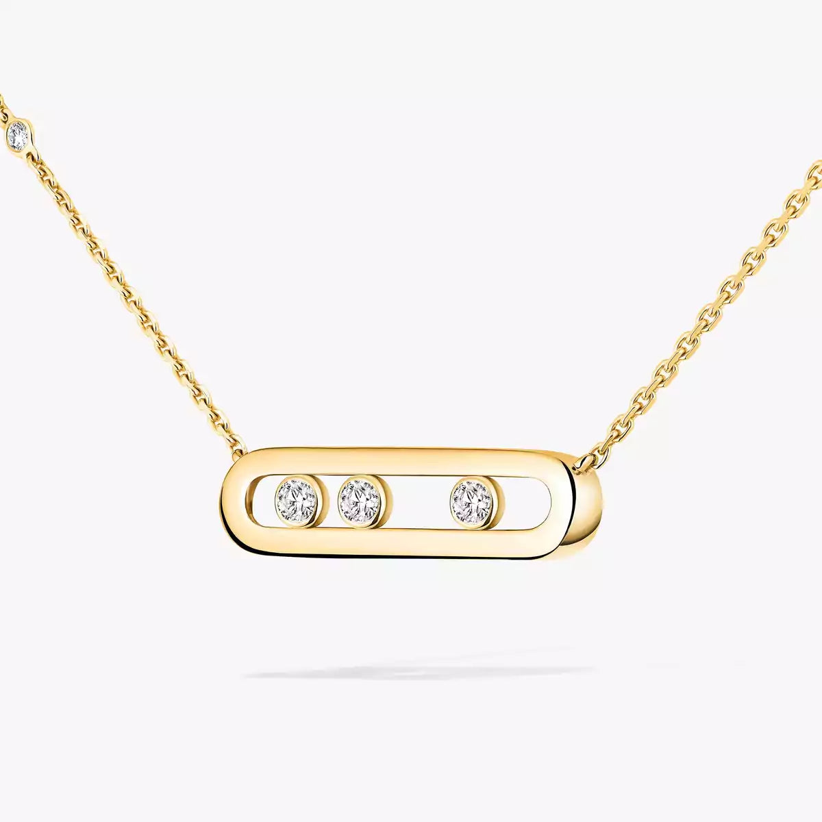 [⭐Veyra] Baby Move Gold Diamond Necklace