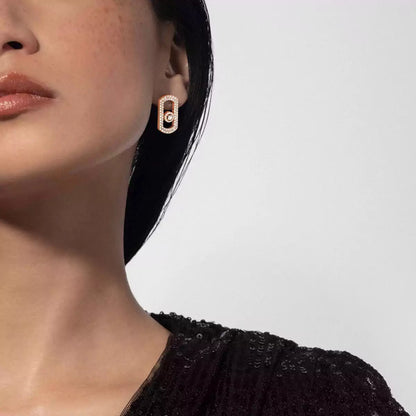 [⭐Veyra]So Move Pave_-Set Diamond Earrings in Silver