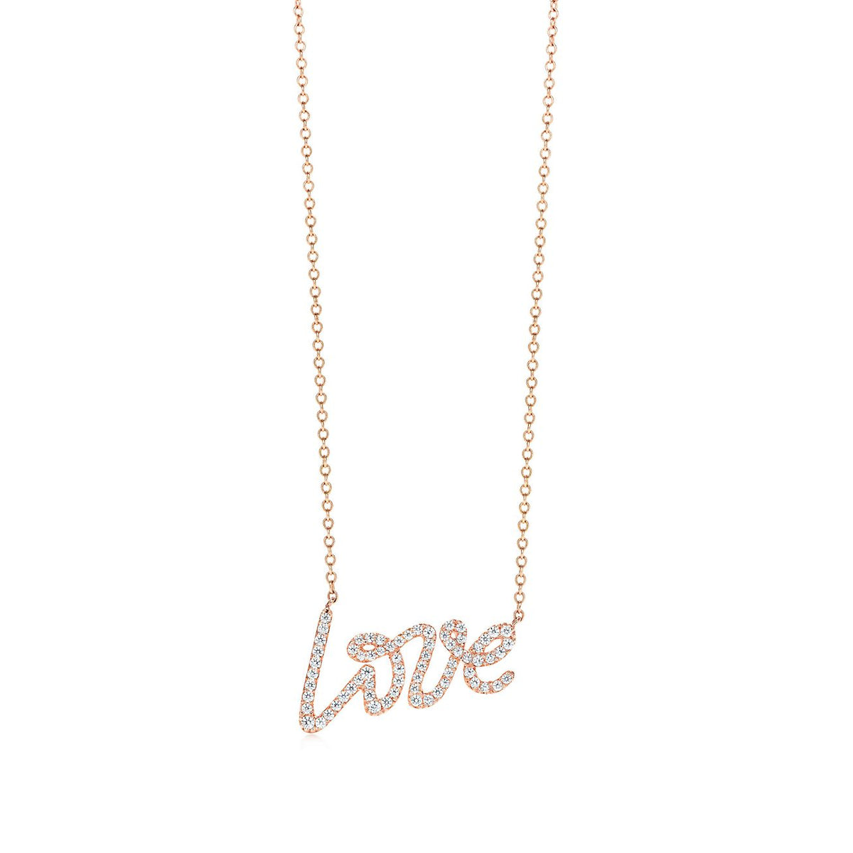 [⭐Veyra Jewels]PALOMA S GRAFFITI LOVE NECKLACE DIAMOND