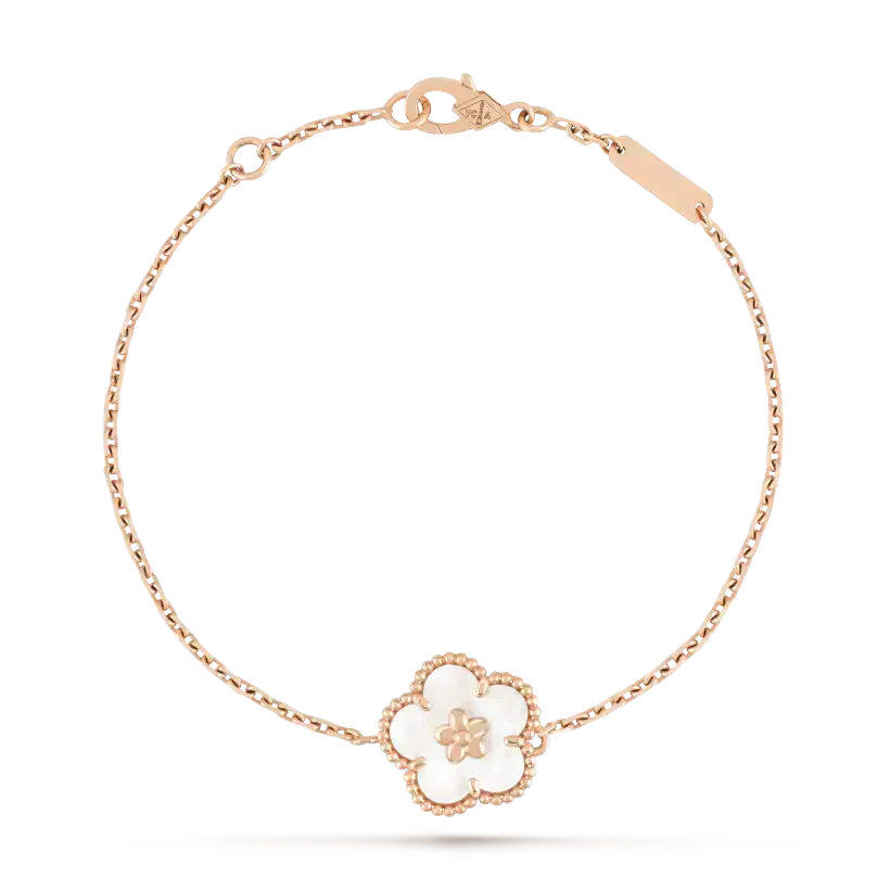 [⭐Veyra]Veyra WHITE MOP PLUM BLOSSOM  BRACELET
