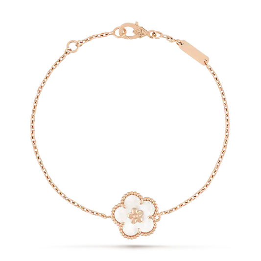 [⭐Veyra]Veyra WHITE MOP PLUM BLOSSOM  BRACELET